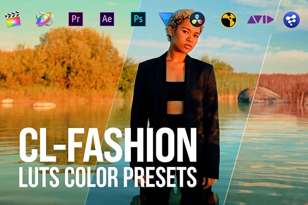 【调色预设】60款经典时尚流行MV电影视频摄影调色LUT预设 Pixflow – CL-Fashion LUTs