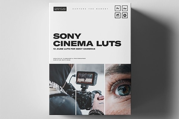【调色预设】适用于索尼Sony 相机色彩校正电影视频调色预设 Christian Mate Grab – Sony Cinematic LUTs