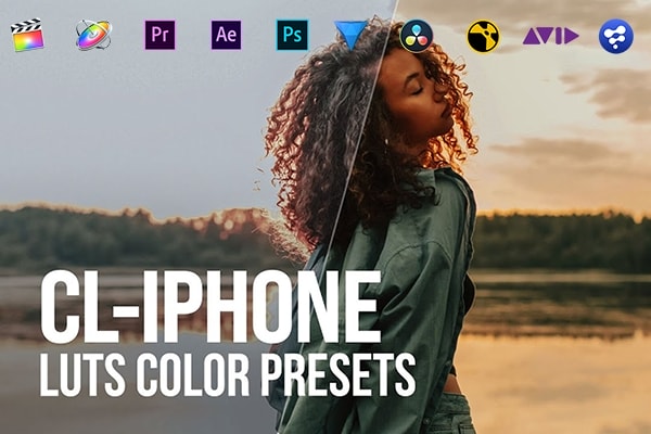 【调色预设】25款苹果 iPhone 手机摄影视频色彩校正调色预设 Pixflow – CL-iPhone LUTs