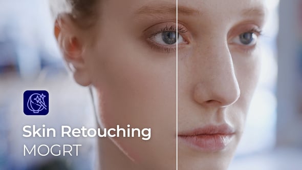 【PR模板】视频人像磨皮肤色平滑修饰祛斑美容工具 Skin Retouching Effect