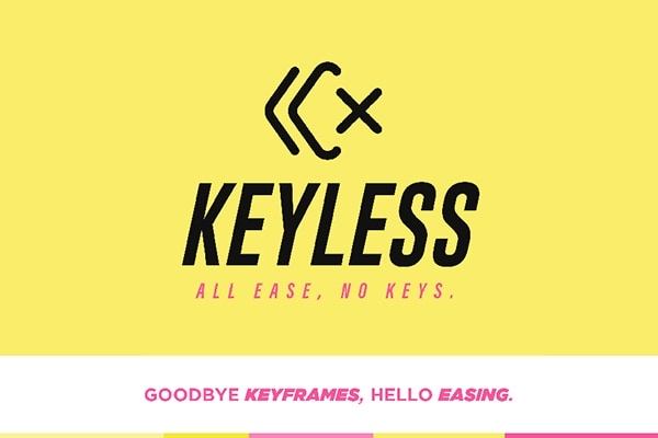 【AE脚本】无需关键帧制作图层动画工具 Keyless v1.1.0 汉化版 +使用教程