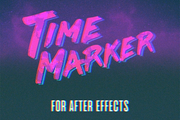 【AE脚本】图层合成时间线添加标记脚本工具 TimeMarker v1.0.4