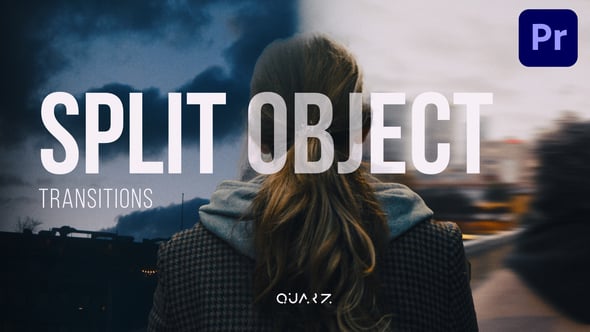 【PR模板】70种创意图层分割拼贴视频转场过渡动画 Split Object Transitions for Premiere Pro