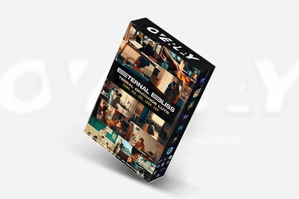 【调色预设】20款经典青橙蓝绿色电影视频摄影调色预设 Eternal Bliss – Cine Teal Orange LUTs