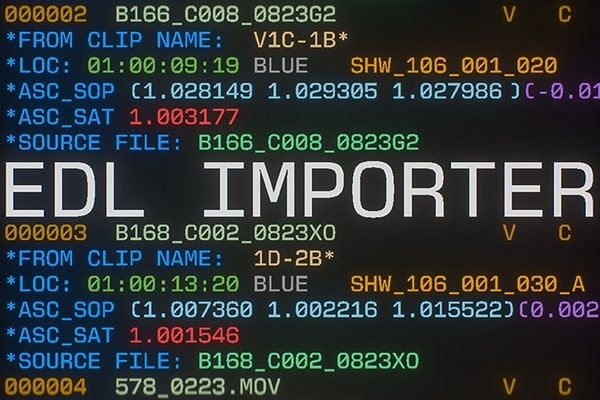 【AE脚本】一键搜索自动导入剪辑序列EDL文件工具 EDL Importer v1.0.0 汉化版 +使用教程