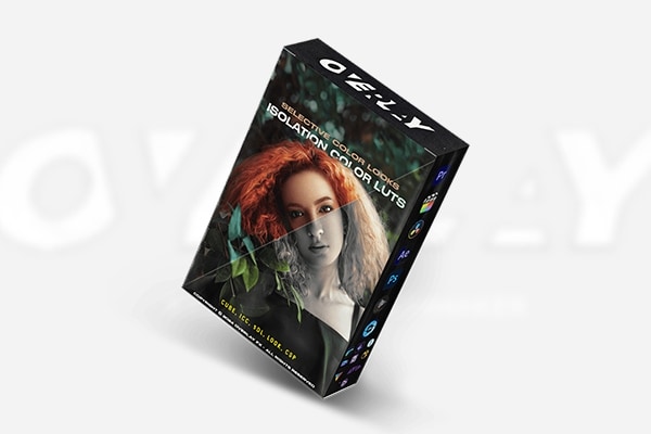 【调色预设】20款选择性色彩偏移隔离创意视觉特效调色预设 Isolation Color LUTs – Selective Color Looks Pack