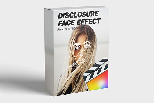 【FCPX插件】15种人物面部轮廓手绘描边线条艺术动画 FCPX Full Access – Disclosure Face Effect 汉化版