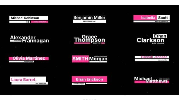 【FCPX插件】24款简约时尚快速文字标题字幕条动画 Fastest Lower Thirds 汉化版