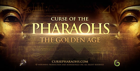 【AE模板】复古埃及文化风情电影故事纪录片片头开场动画 Ancient Trailer