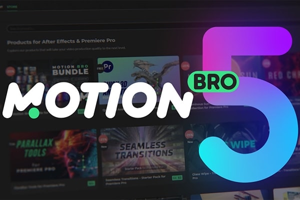 【AE/PR脚本】AE/PR可视化模板预设动画管理扩展脚本 Motion Bro v5.0.6 汉化版
