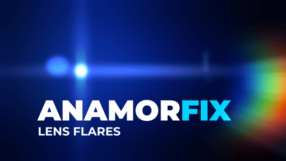 【达芬奇插件】电影镜头变形失真光晕炫光视觉特效 Anamorphic Lens Flares | AnamorFix 汉化版
