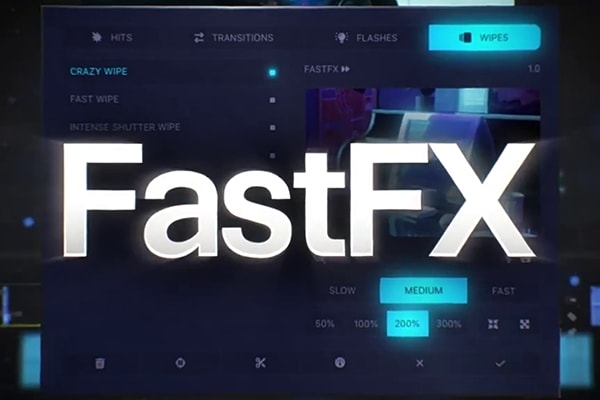 【PR脚本】视频剪辑炫酷转场视觉特效合集工具包 FastFX v1.0.0