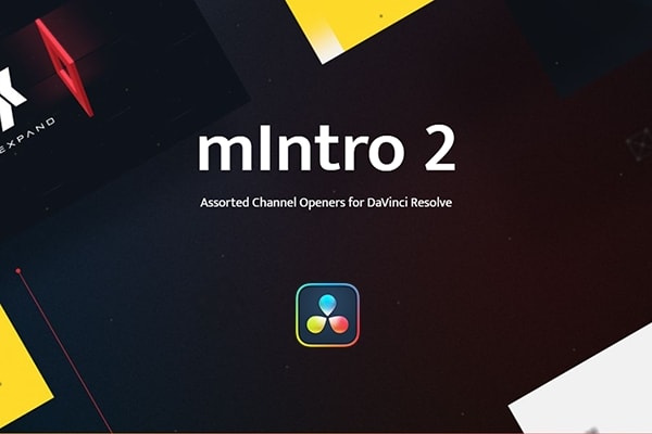 【达芬奇插件】55个现代精美LOGO简介品牌形象开场宣传动画预设 motionVFX – mIntro 2 汉化版