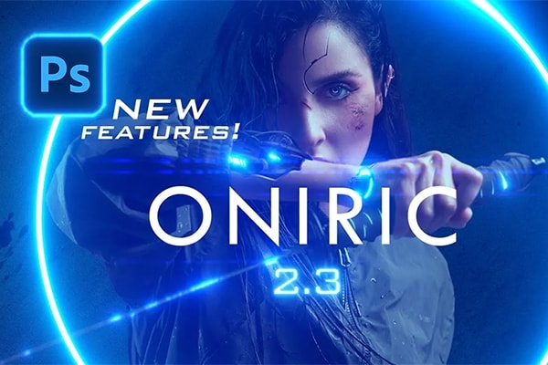 【PS插件】强大的无损眩光可自定义区域发光辉光插件 Oniric Glow Generator v2.3.1.42 Win/Mac中文版 +视频教程