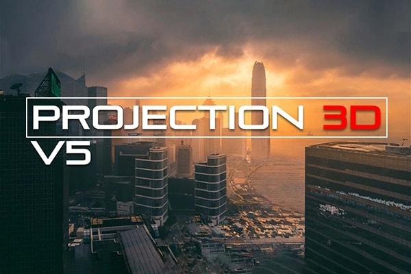 【AE脚本】平面图片投射三维空间摄像机视差动画 Projection 3D v5.0.0 +使用教程