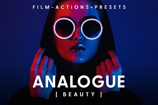 【LR预设】18款经典复古胶片人像摄影肤色增强美妆调色Lightroom预设 Analogue Beauty – Actions & Presets