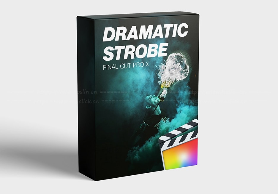 【FCPX插件】25个音乐电影画面动感屏闪效果预设 FCPX Full Access – Dramatic Strobe Effect 汉化版