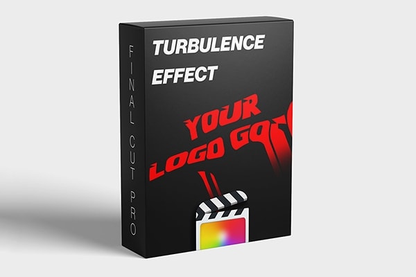 【FCPX插件】13个创意文本扭曲膨胀拉伸湍流效果动画预设 FCPX Full Access – Turbulence Effect 汉化版