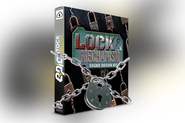 【配乐音效】3100个金属机械设备齿轮装置工具开启解锁碰撞无损音效 Epic Stock Media – HD Lock And Mechanism Sound Design Kit
