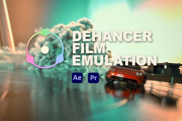 【AE/PR插件】复古电影胶片灼烧光效噪点颗粒视觉特效 Dehancer Film 1.0.0 Win版