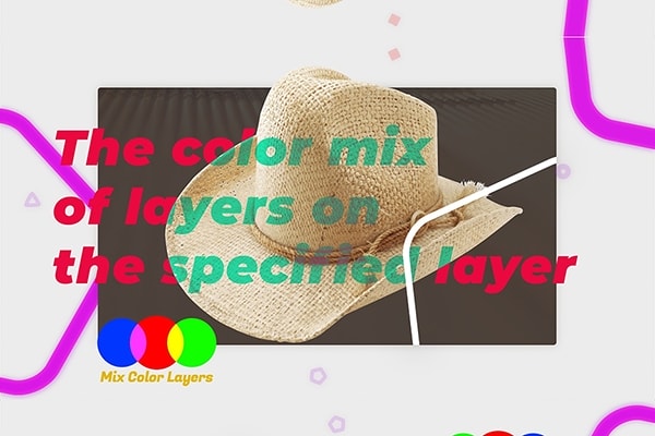 【AE脚本】AE图层色彩混合模式控制工具 Mix Color Layers v1.0 +使用教程