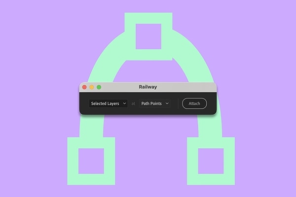【AE脚本】图层一键绑定路径运动动画控制工具 GoodBoy Ninja – Railway v1.02
