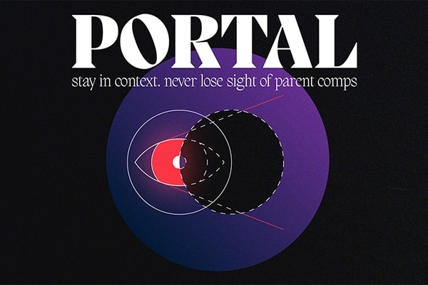 【AE脚本】AE嵌套合成同步工具 Portal v1.1.1 汉化版 +使用教程