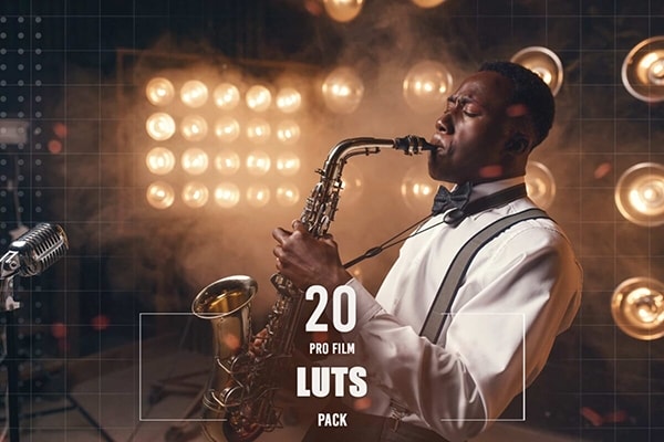 【调色预设】20款专业电影色调视频摄影调色LUT预设 Eldamar Studio – 20 Pro Film LUTs Pack