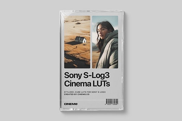 【调色预设】索尼SLog3无反相机户外生活摄影专业调色LUT预设 Cinem8 – Sony-SLog3 Cinematic LUTs
