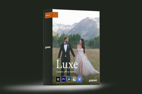 【调色预设】6款奢华明亮胶片美学电影人像黑白摄影调色LUT预设 Gamut – The Luxe LUT