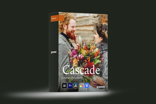 【调色预设】7款温和复古胶片电影婚礼人像肤色增强摄影调色LUT预设 Gamut – Cascade