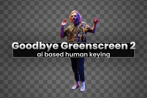 【AE/PR插件】人工智能视频背景遮罩抠像颜色键控插件 Goodbye Greenscreen 2 v2.3.45 Win/Mac汉化版 +使用教程