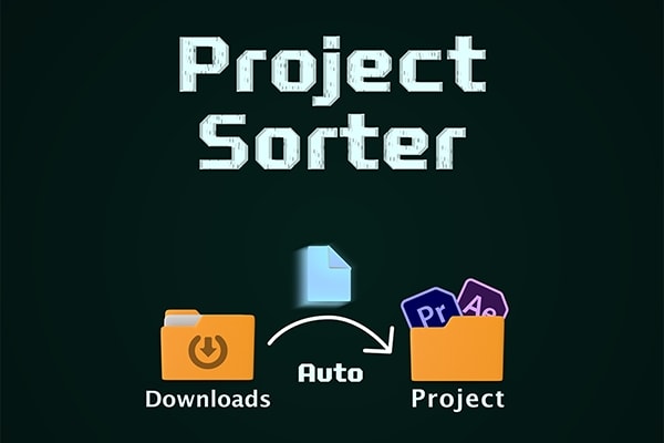 【AE/PR脚本】项目素材自动分类整理排序注释工具 Project Sorter v1.5.0 +使用教程