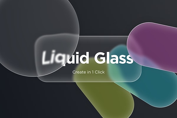 【AE脚本】液态流体玻璃折射变形模糊效果生成工具 Liquid Glass v1.1 +使用教程