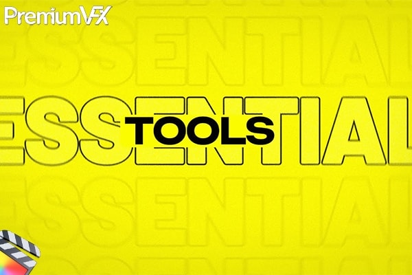 【FCPX插件】45个简洁时尚多功能网格分屏画中画标注转场文字标题动画工具包 PremiumVFX – Essential Tools 汉化版