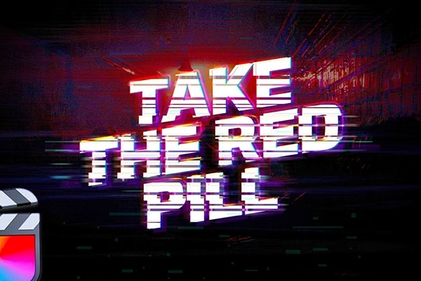 【FCPX插件】25款变形扭曲抖动拉伸色彩失真故障效果文字标题动画预设 Stupid Raisins – Glitch Pop 汉化版