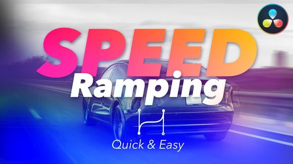 【达芬奇插件】运动视频速度渐变变化特效 Speed Ramp Pro
