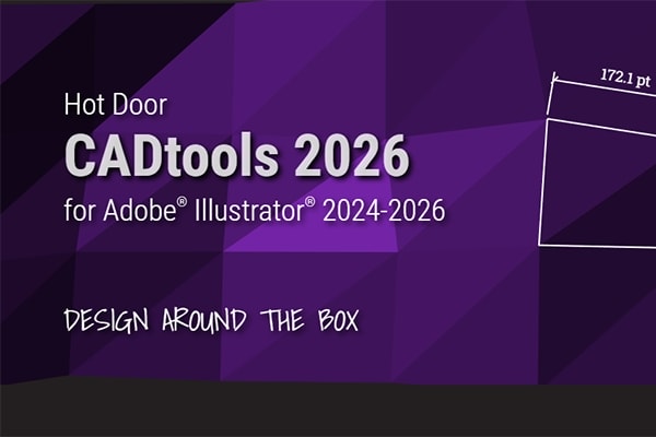 【Ai插件】工程制图距离测量标注图形绘制插件 Hot Door CADtools 2026 v30.2.0 Win中文版