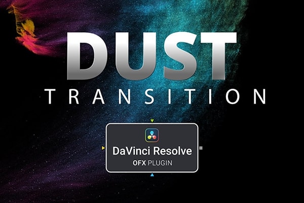 【达芬奇插件】粒子粉尘消散溶解过渡转场特效插件 Dust Transition for DaVinci Resolve v1.1.1 Win版