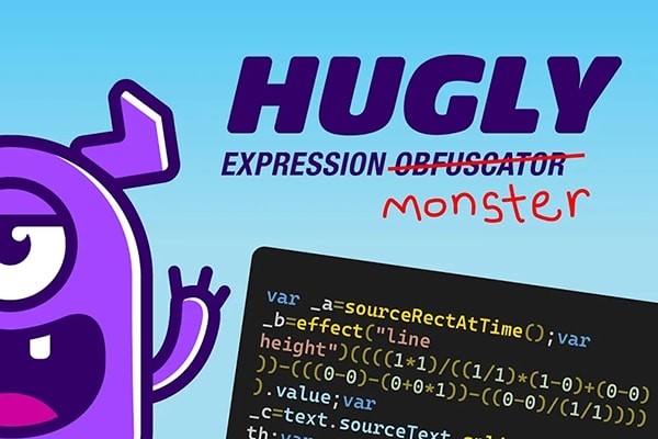 【AE脚本】AE表达式混淆加密干扰丑化工具 Hugly v1.0.0 汉化版 +使用教程