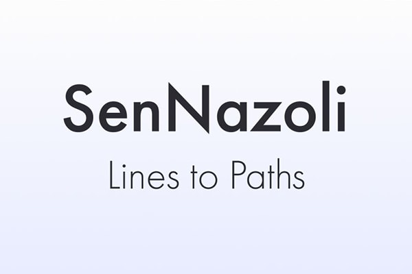 【AE脚本】将手绘线条转换为遮罩形状路径动画 SenNazoli Lines to Paths v1.0 Win版