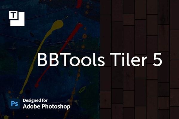 【PS插件】快速制作无缝纹理瓷砖效果生成插件 BBTools Tiler 5 v5.1.2 Win/Mac汉化版