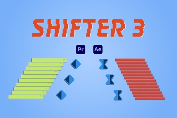 【AE/PR脚本】关键帧图层素材快速自动排列移动调整工具 Shifter 3 v3.0.0 +使用教程