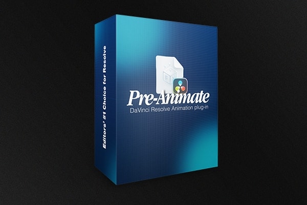 【达芬奇插件】29个简易Logo图形运动效果动画预设 Ryan Herrick – Pre Animate v2 中文版