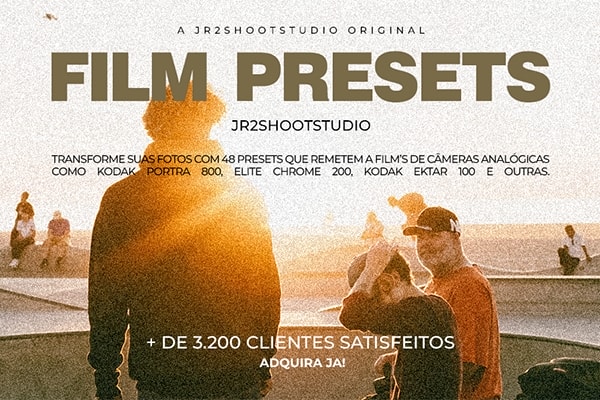 【LR预设】48款复古柯达电影冲洗胶片模拟怀旧色调摄影作品照片调色Lightroom预设手机预设 jr2shoot – PACK FILM (FILM PRESETS)