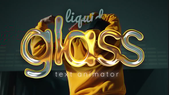 【达芬奇插件】半透明液态玻璃效果标题文字动画 Glass Text Animator 汉化版
