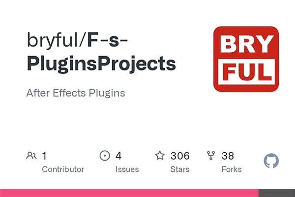 【AE插件】100款AE创意视觉特效开源插件套装合集 FsPlugins 20250723 Win汉化版