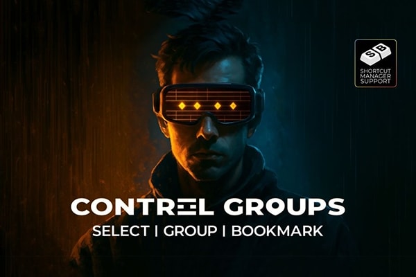 【AE脚本】图层时间线标签智能分组全局控制管理优化工具 Control Groups v1.5.0 +使用教程