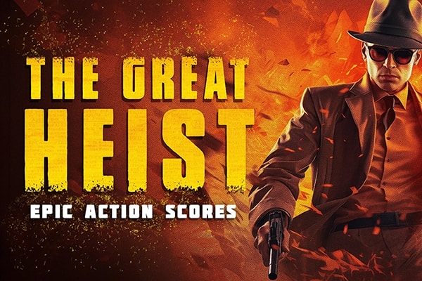 【配乐音效】12首紧张刺激动作警匪电影视频配乐音效素材 Triune Digital – The Great Heist