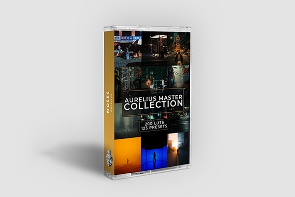 【调色预设】Moses Aurelius 325款经典复古电影胶片人像旅拍生活摄影调色LUT及Lightroom预设 Aurelius Master Collection – 200 LUTs & 125 Presets